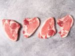 RED WATTLE PORTERHOUSE PORK CHOPS, 14-16 oz Supply