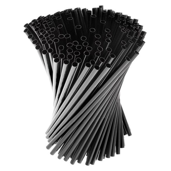 Fat Straws 6 inch Black 500ct.. Online